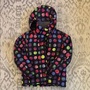 Cute Polka Dot Kids Ski Jacket